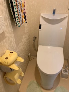 リフォーム前トイレ写真