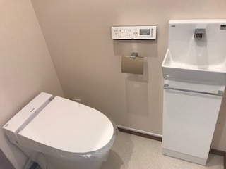 調布　手洗い器付き便器でスッキリ爽やかに